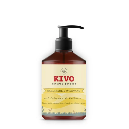 Kivo sardineolie met echinacea&kurkuma 500ml