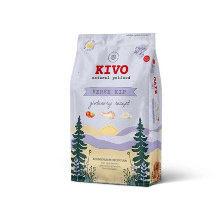 Kivo verse kip puppy glutenvrij 14kg
