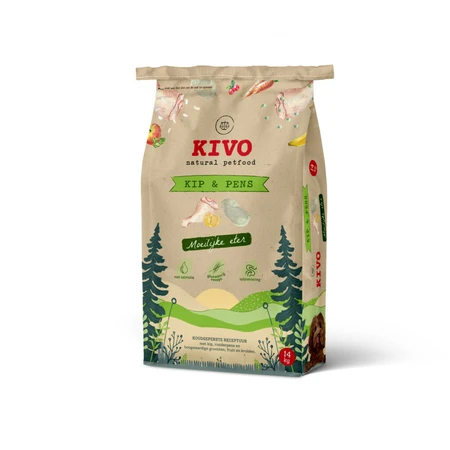 Kivo kip&pens glutenvrij 14kg