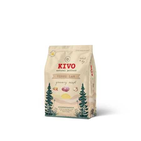 Kivo Hondenvoer Droog Verse Lam Graanvrij 4 kg