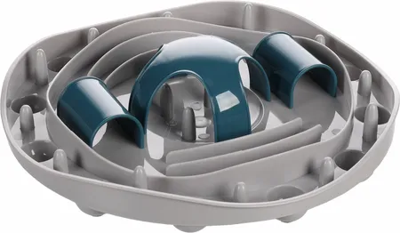 PS INTERACTIEF KATTENSPEELGOED HANTO GRIJS/PETROL 28,5x7CM - afbeelding 1