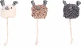 PS SUAVA RONDE MUIS 15x6x5CM ASSORTIMENT - afbeelding 1