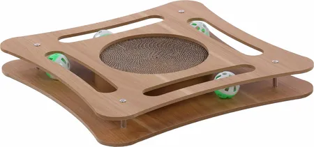 KRABSPEELGOED DENSI VIERHOEK 35x35x4,5CM - afbeelding 1