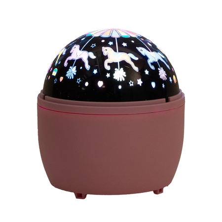 Projector carousel 13x11.5cm roze - afbeelding 1