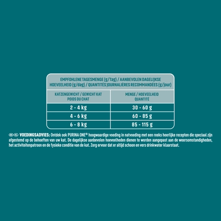 Purina One adult kip&verse groenten 3kg - afbeelding 3