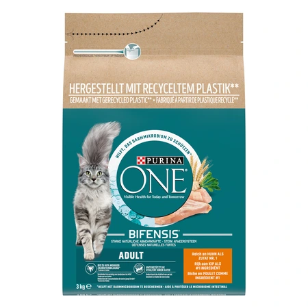 Purina One adult kip&verse groenten 3kg - afbeelding 4