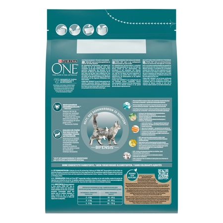 Purina One adult zalm&verse groenten 3kg - afbeelding 2