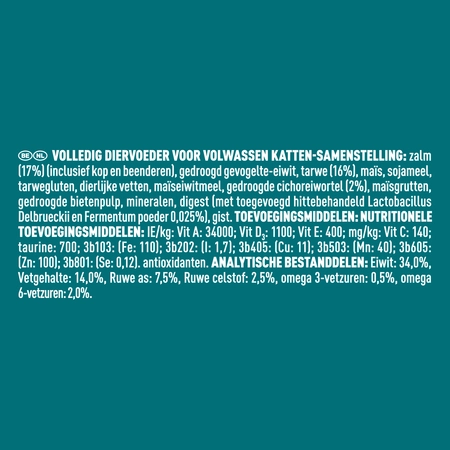Purina One adult zalm&verse groenten 3kg - afbeelding 5