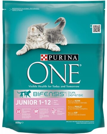 Purina One junior kip 800gr