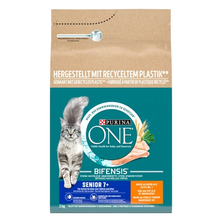 Purina One senior kip 3kg - afbeelding 2