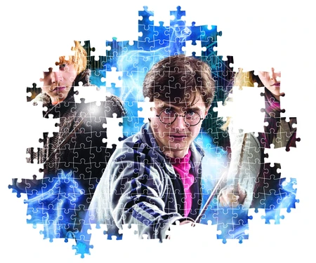 Puzzel 500 HARRY POTTER 2 COMPACT BOX - afbeelding 3