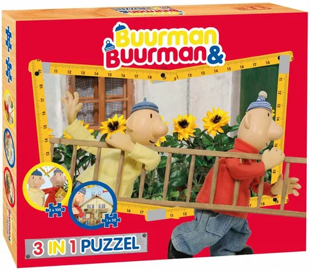 Buurman & Buurman 3 in 1 legpuzzel