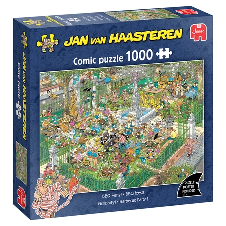 Puzzel JvH BBQ Feest! - afbeelding 1