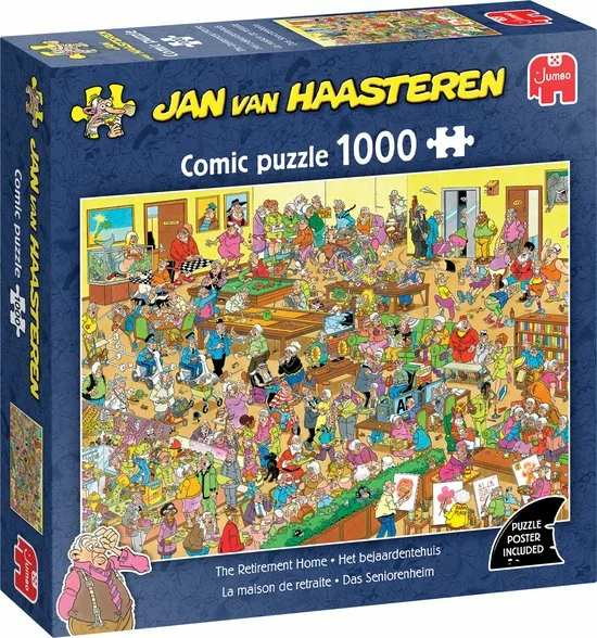 Jan van Haasteren - De Airshow Legpuzzel 1500 stukjes