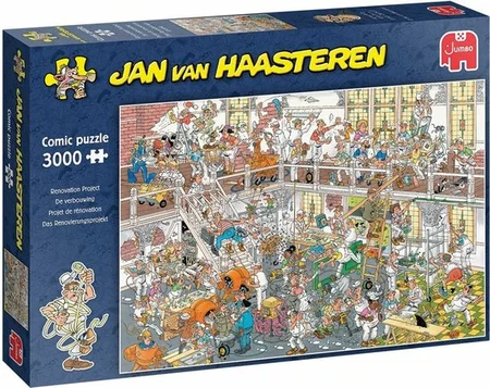 Jan van Haasteren - De verbouwing - 3000 stukjes puzzel
