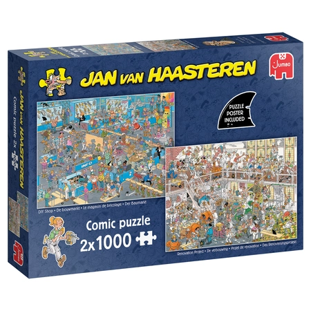 Puzzel JvH De Verbouwing & Doe-Het-Zelfwinkel 2x1000 11.24 - afbeelding 1