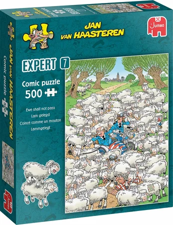 Jan van Haasteren - Expert 7 - Lam Gelegd - 500 stukjes puzzel