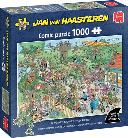 Jan van Haasteren - Vogelkijkdag - 1000 stukjes puzzel