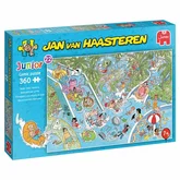 Jan van Haasteren Junior 22 - Waterglijbaan gekte - 360 stukjes puzzel