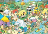 PUZZEL JVH KAMPEREN IN HET BOS 1000 - afbeelding 2