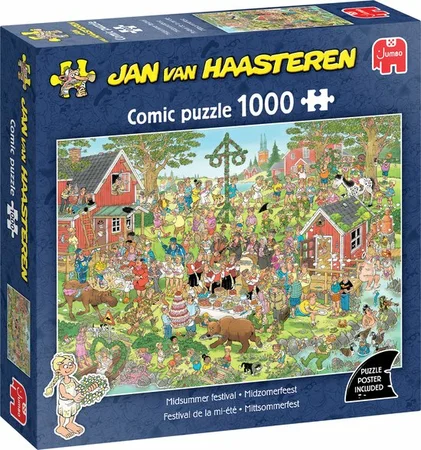 Jan van Haasteren - Midzomerfeest - 1000 stukjes puzzel