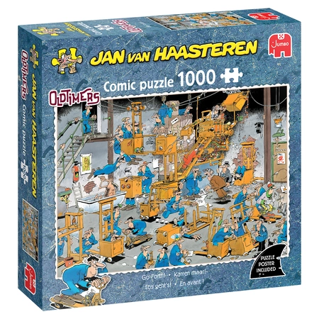 PUZZEL JVH OLDTIMERS TBD 1000 05.25 - afbeelding 1
