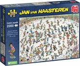 Jan van Haasteren - Skateboarden in de bowl - 2000 stukjes puzzel