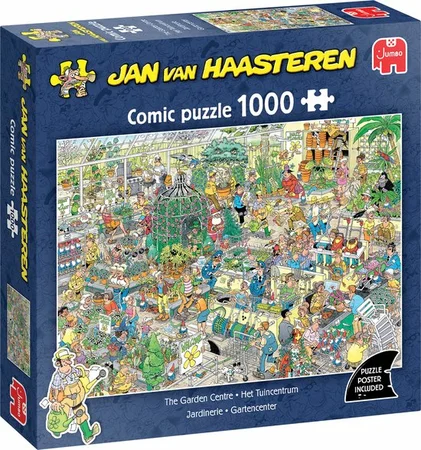 Jan van Haasteren - Het Tuincentrum - 1000 stukjes puzzel