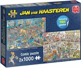 Jan van Haasteren - De Verbouwing & De Bouwmarkt - 2X1000 stukjes puzzel