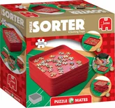 Puzzel sorteerbakjes 6 stuks 20x20 cm
