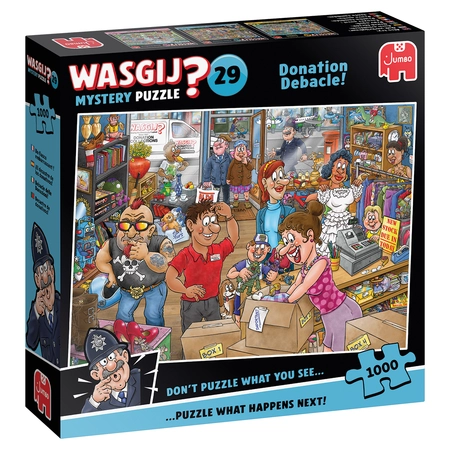 Puzzel Wasgij 29 Title TBD 1000 - afbeelding 1