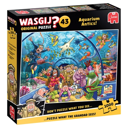 PUZZEL WASGIJ AQUARIUM 1000 06.23 - afbeelding 1