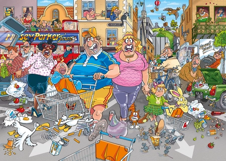PUZZEL WASGIJ BUITENKANS 1000 01.25 - afbeelding 2