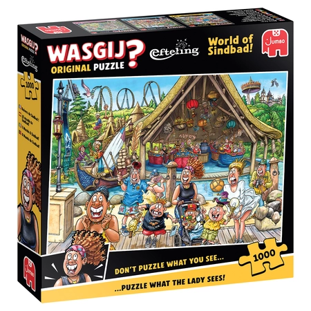 Puzzel Wasgij Efteling TBD 1000 06.25 - afbeelding 1