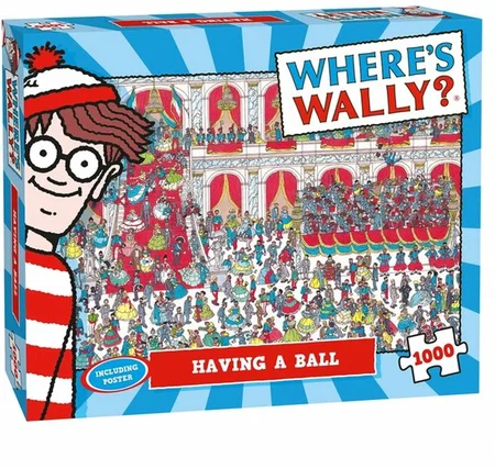 Puzzel Where's Wally Having A Ball 1000 stukjes