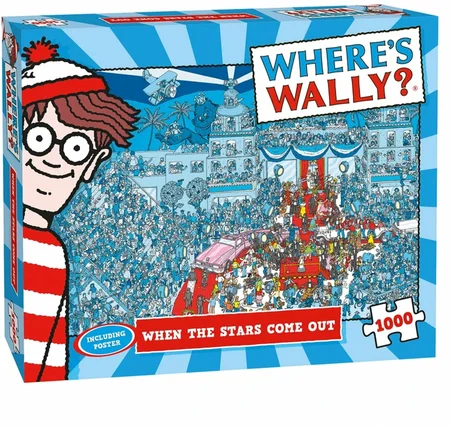 Puzzel Where's Wally When The Stars Come Out 1000 stukjes