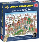 Jan van Haasteren legpuzzel Het dorp van de Kerstman 1000 stukjes