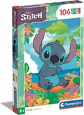 Clementoni - Disney Stitch puzzel - 104 Stukjes