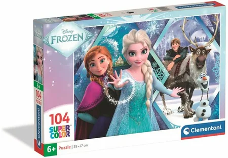 Clementoni - Frozen Puzzel - 104 Stukjes