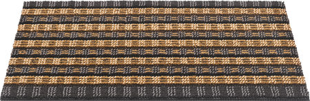 Hamat schoonloopmat Quadro Scrape Naturel 50x80cm