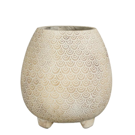 Quentin pot creme - h26,5xd25cm