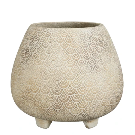 Quentin pot creme - h27,5xd31cm