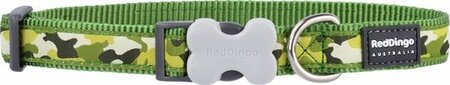 RD  Hondenhalsband Camouflage Groen-S 15mmx24-36cm