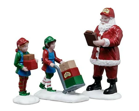 Lemax Ready For Shipping, Set of 3