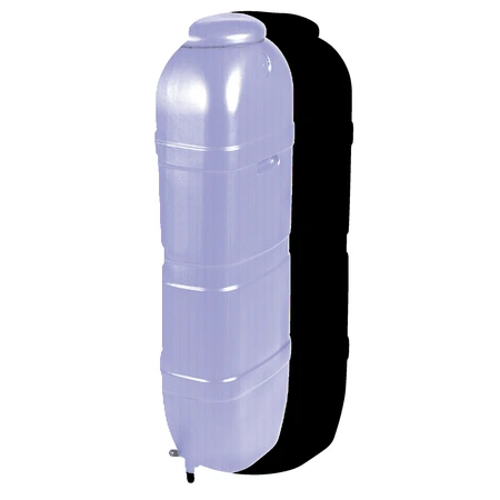 Regenton slimline groen 100l