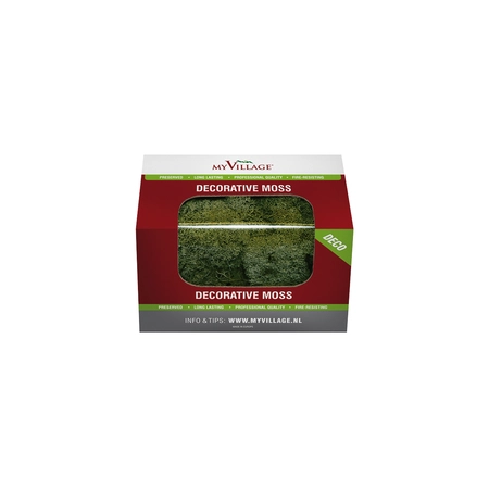 Rendiermos Donkergroen 50 gram - afbeelding 2