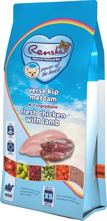 RENSKE DROOG HND AD MINI KIP/LAM 2 KG
