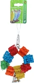 RING MET BEL LOOFAH 15 CM