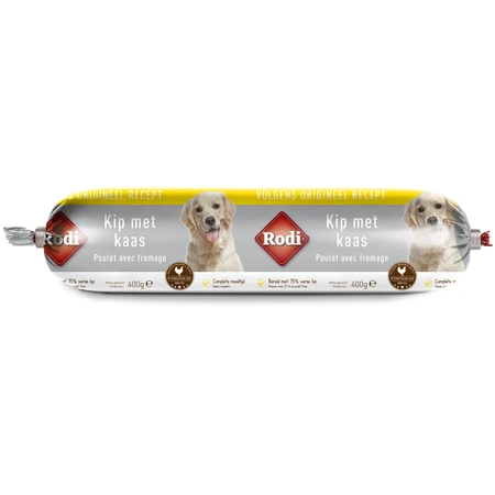 Rodi worst kip&kaas 400gr