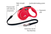 ROLLIJN CLASSIC CORD M ROOD 5 METER - afbeelding 3